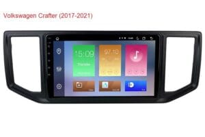 Volkswagen Crafter Android bilstereo multimedia GPS eftermontera bil navigation bluetooth retrofit bilradio Apple CarPlay