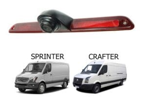 Mercedes Sprinter VW Crafter Bromsljus backkamera