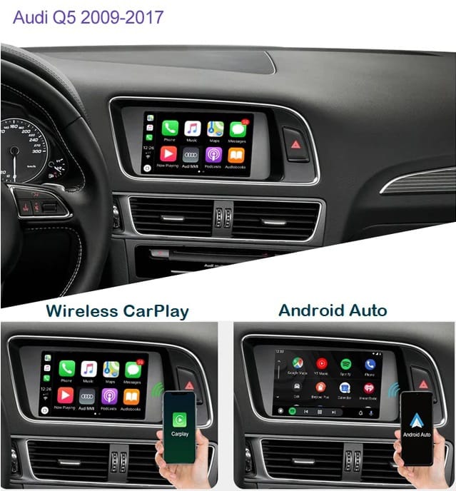 Autoradio Audi Q5 Android Auto - CarPlay - Skar Audio