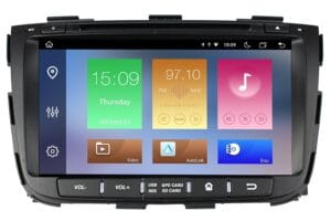 Kia Sorento 2009 -2018 Retrofit Android Bilstereo multimedia bil navigation