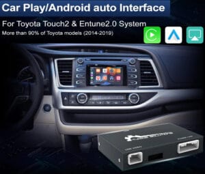 Toyota Apple CarPlay & Android passar från 2014-2019