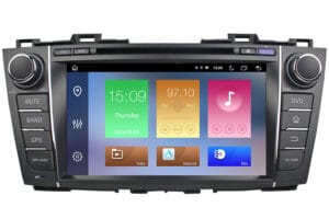 Mazda 5 2010-2015 android bilstereo multimedia bil navigation system